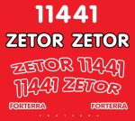 Stickerset Zetor 11441 Fortera