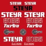 Stickerset Steyr 8165 Turbo