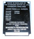 Commission Plate