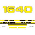 Typenschild John Deere 1640