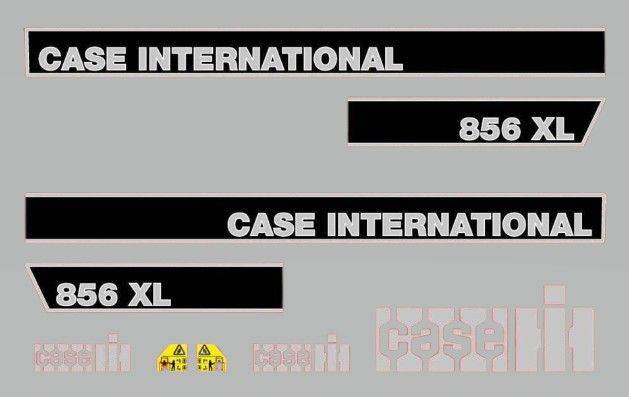 Stickerset Case International 856 XL