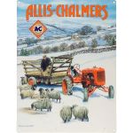 Bord Allis-Chalmers in the snow