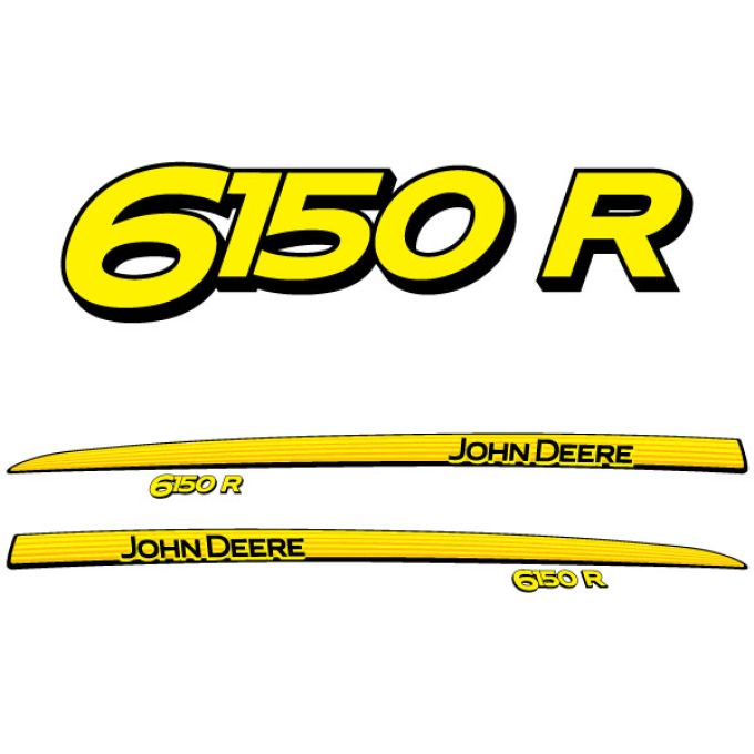 Stickerset John Deere 6150 R