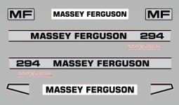 Stickerset Massey Ferguson 294