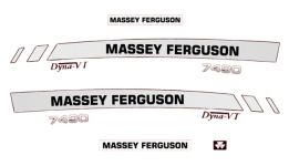 Stickerset Massey Ferguson 7490 (2008 - 2012)